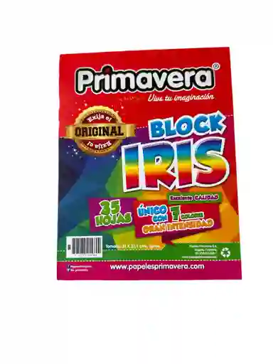 Block Iris Primavera