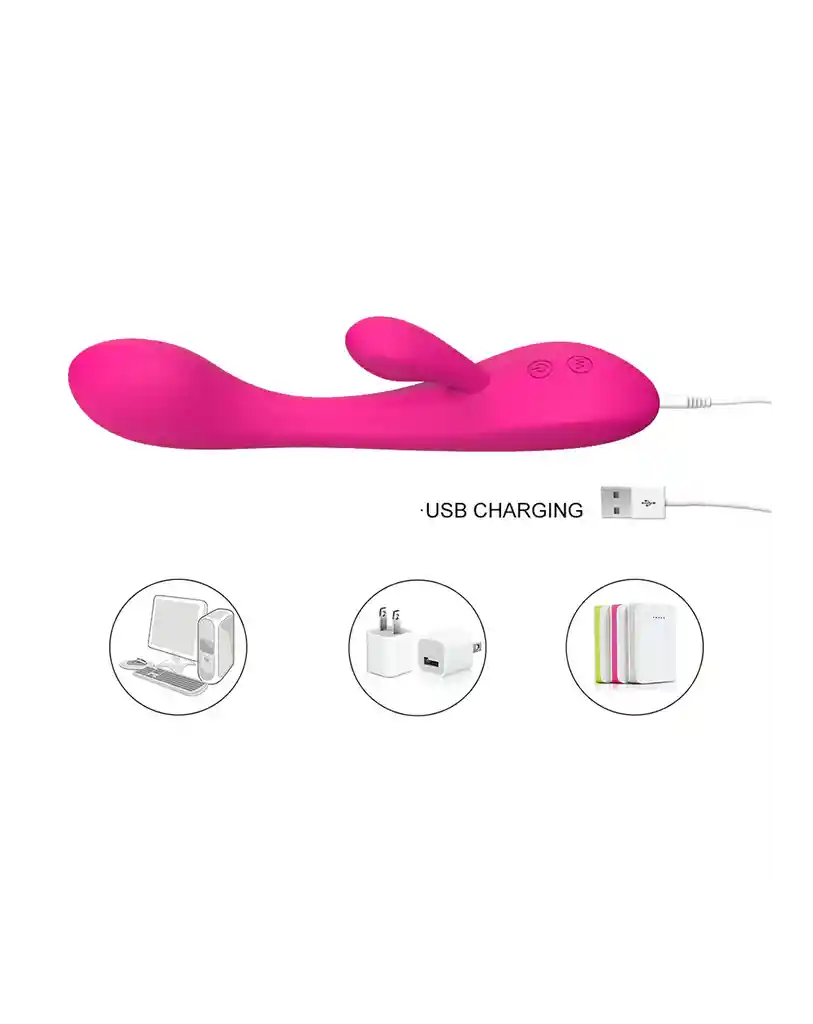 Vibrador Boom Pink S-hande