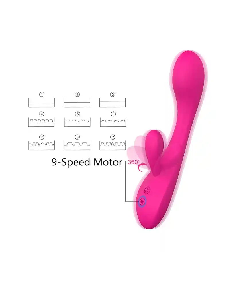 Vibrador Boom Pink S-hande