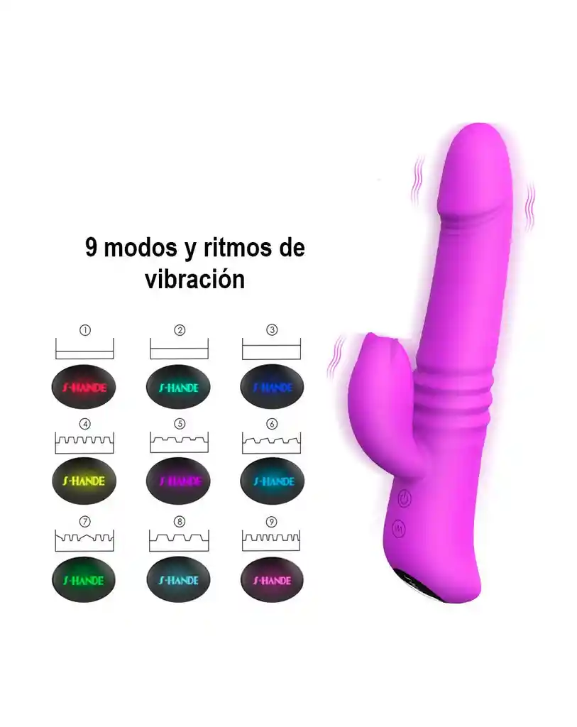 Vibrador Kaya Morado Shande