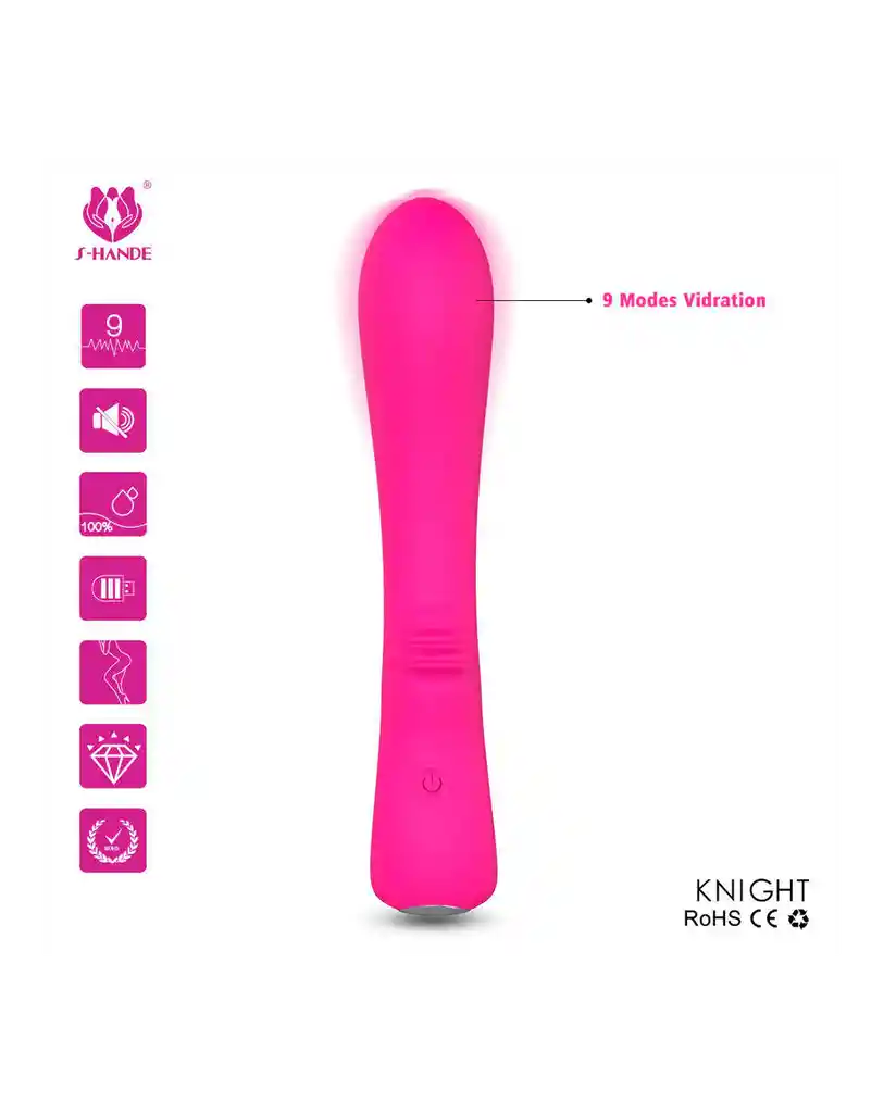 Vibrador Knight Pink