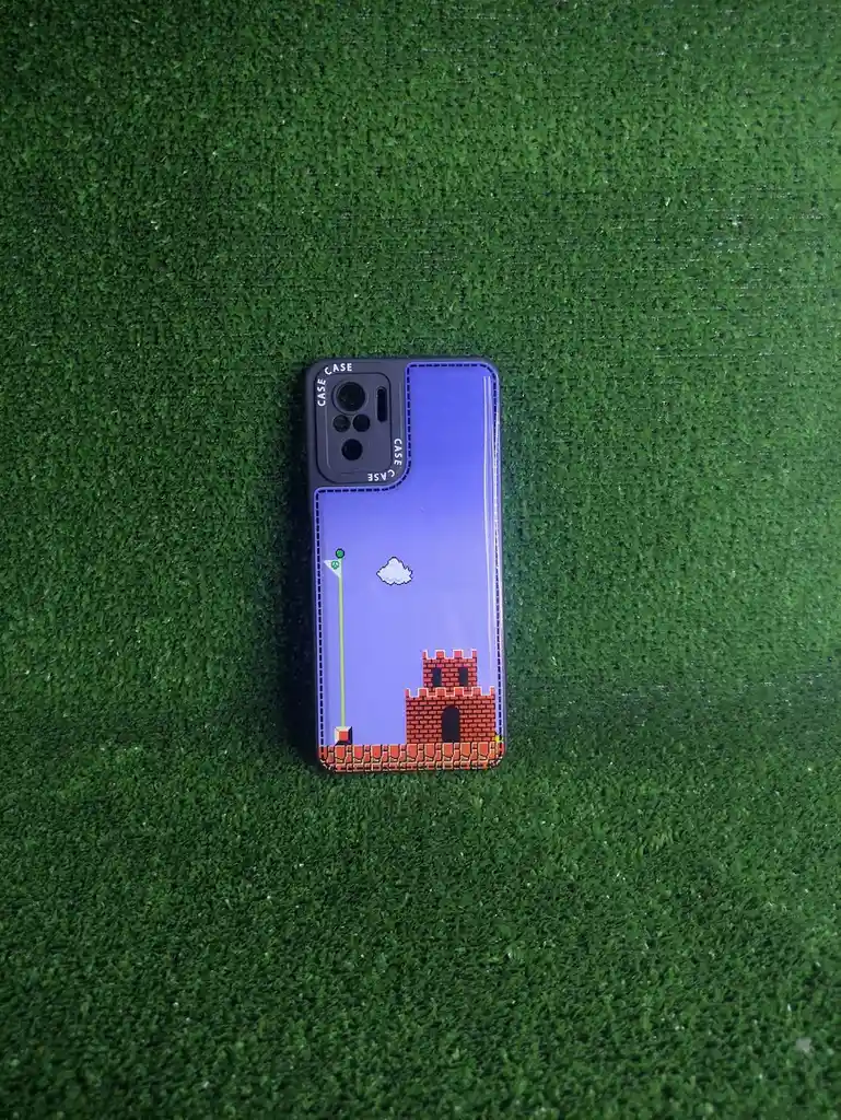 Xiaomi Redmi Note 10s 4g | Forro Protector | Case Rigido|casetifi |super Mario Bros Nivel 1 | Xiaomi | Carcasa | Funda | Anti Humedad | Full Proteccion.