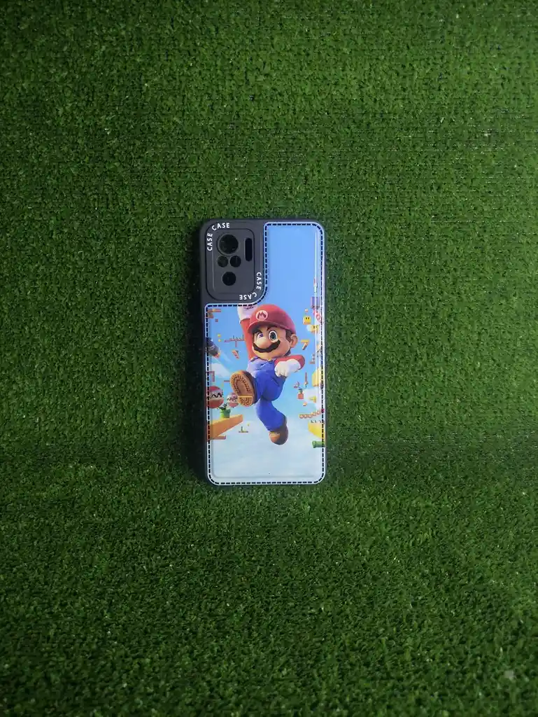 Xiaomi Redmi Note 10s 4g | Forro Protector | Case Rigido|casetifi |super Mario Pierna Levantada | Xiaomi | Carcasa | Funda | Anti Humedad | Full Proteccion.