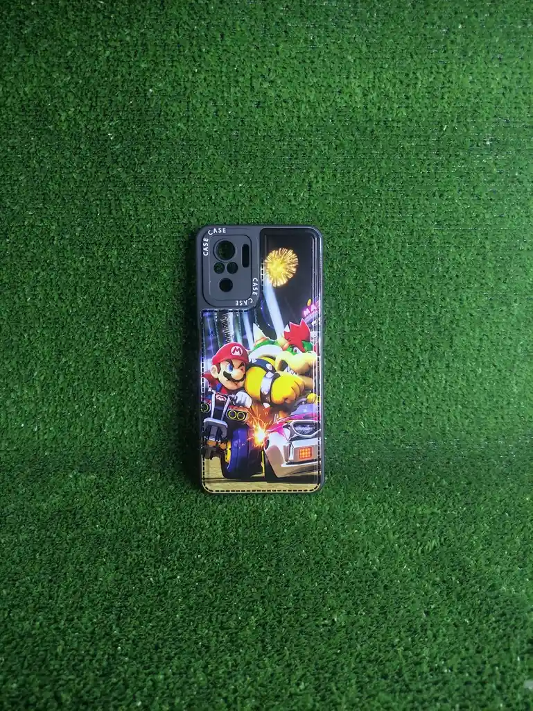 Xiaomi Redmi Note 10s 4g | Forro Protector | Case Rigido|casetifi |mario Kart Carrera | Xiaomi | Carcasa | Funda | Anti Humedad | Full Proteccion.