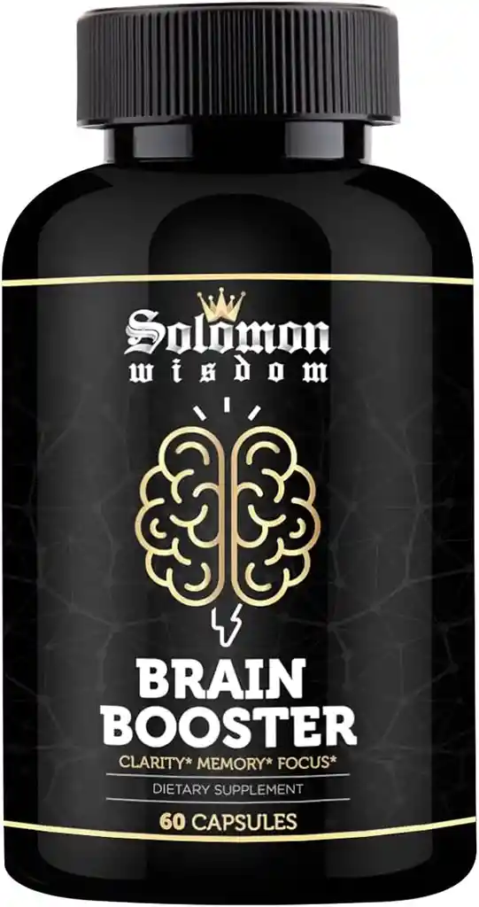 Solomon Wisdom Brain Booster Suplemento Dietético Nootrópico