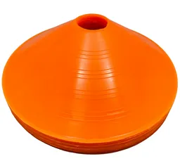 Set Por 10 Platillos De Entrenamiento En Polietileno/naranja