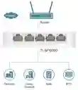 Switch Tl-sf1005d De Escritorio 5 Puertos 10/100 Mbps