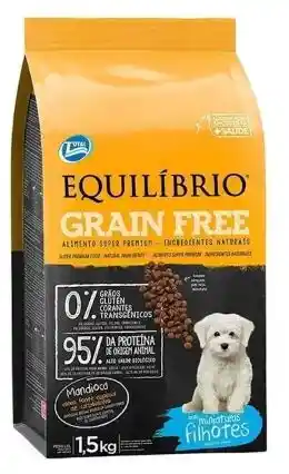 Equilibrio Grain Free Filhotes Raza Pequeña