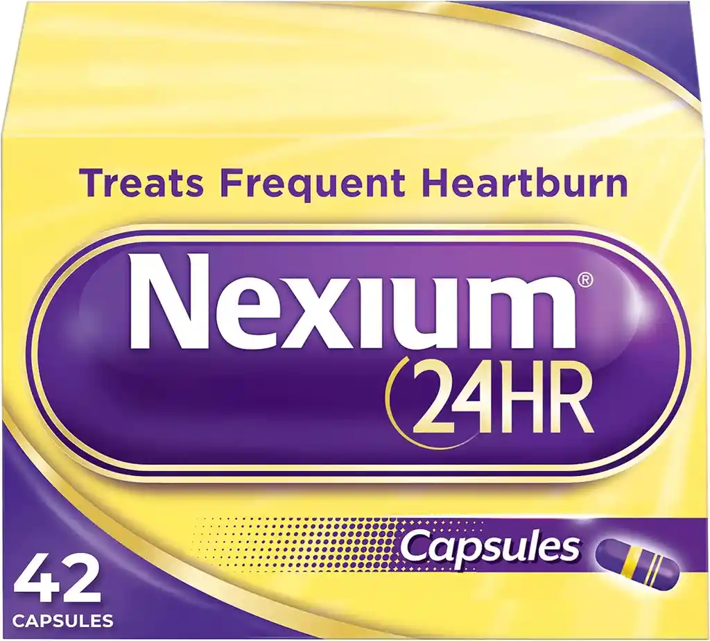 Nexium Cápsulas Para Acidez Estomacal Con Alivio 24h 42 Capsulas