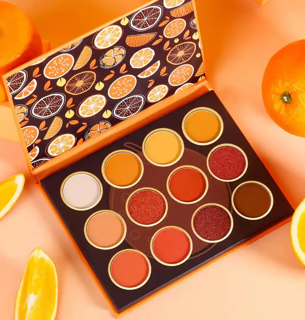 Delanci Eyeshadow Palette Sweet Orange