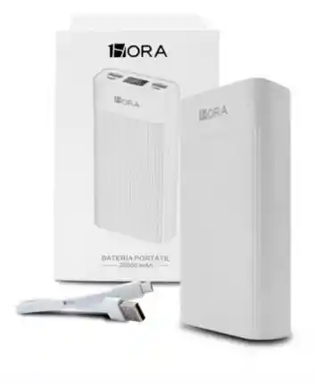 Power Bank 20000 Mah 1hora Bateria Portatil