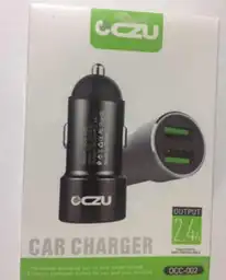 Cargador Para Carro Czu 2 Puertos