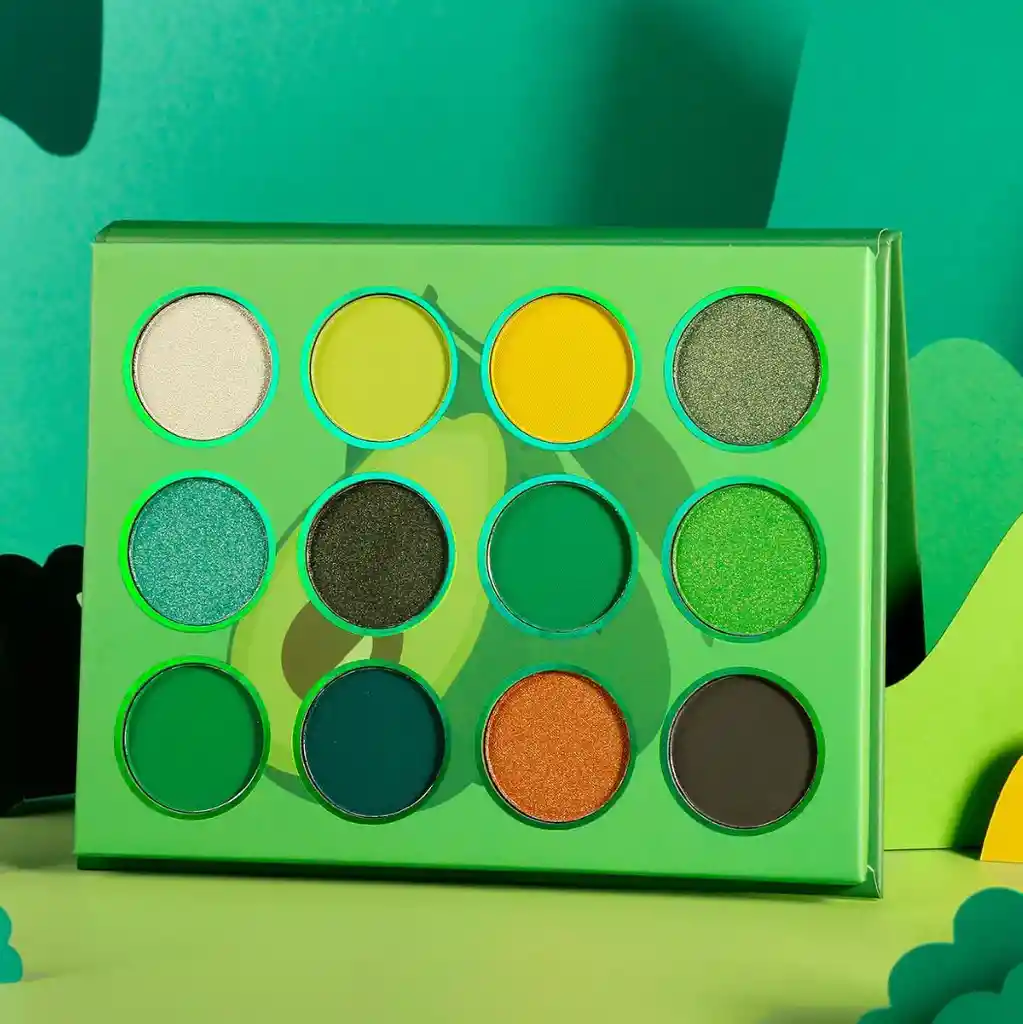 De’lanci Eyeshadow Palette Avocado Green