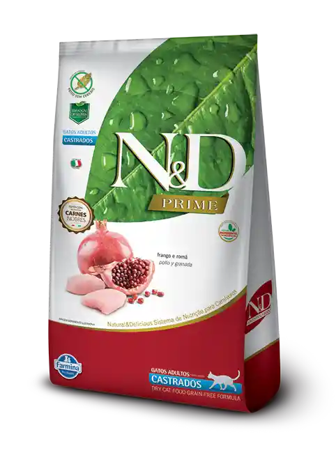 Nd Prime Fel Frango Adt Cast 7,5kg