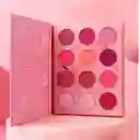 De'lanci Eyeshadow Palette Colors Pink Peach