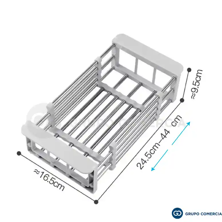 Secador Escurridor Platos Y Alimentos Ajustable Expandible