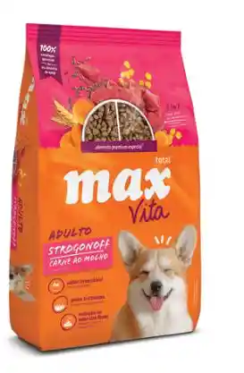 Max Vita Canine Adulto Strogonoff Carne Ao Mohlo