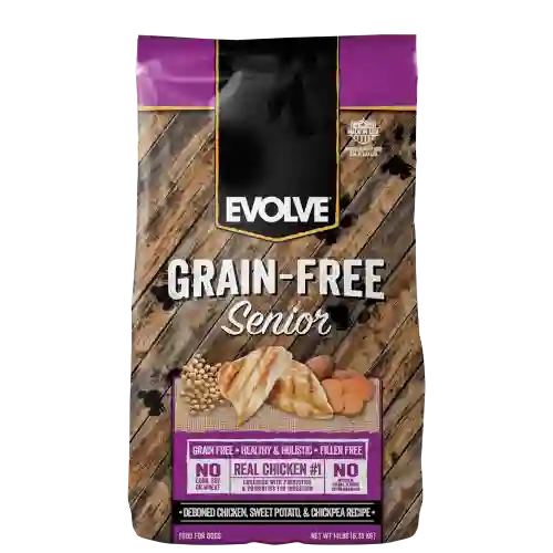 Evolve Grain Free Perro Senior Pollo X 14lb (6.35kg)