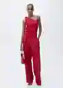 Top Spice Rojo Talla S Mujer Mango