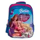 Kit X3 Morral Maleta Grande + Lonchera + Cartuchera Niñas Barbie Jle