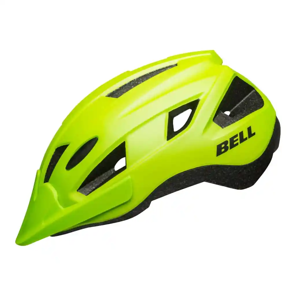 Casco Bicicleta Bell Strat Hc, Mtb, Ajuste Ergonómico/verde-talla-m/l