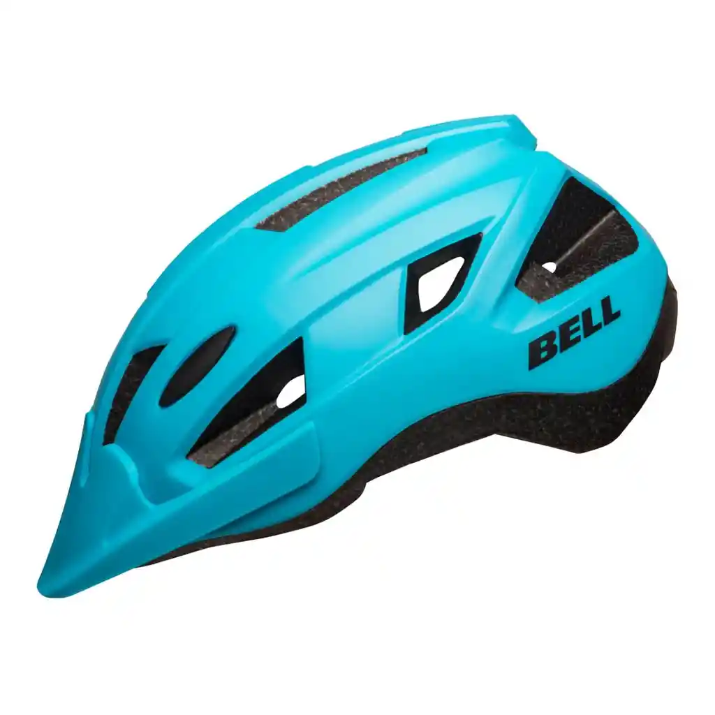 Casco Bicicleta Bell Strat Hc, Mtb, Ajuste Ergonómico/azul-talla-m/l