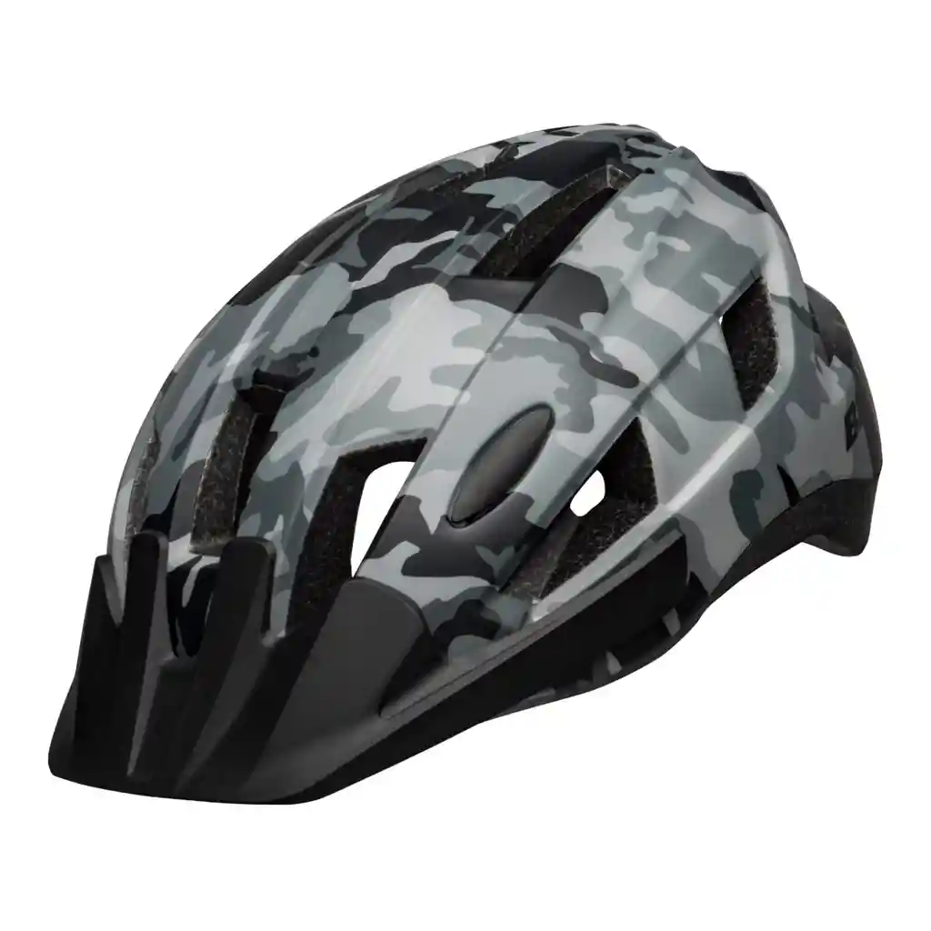 Casco Bicicleta Bell Strat Hc, Mtb, Ajuste Ergonómico/camuflado-talla-s/m