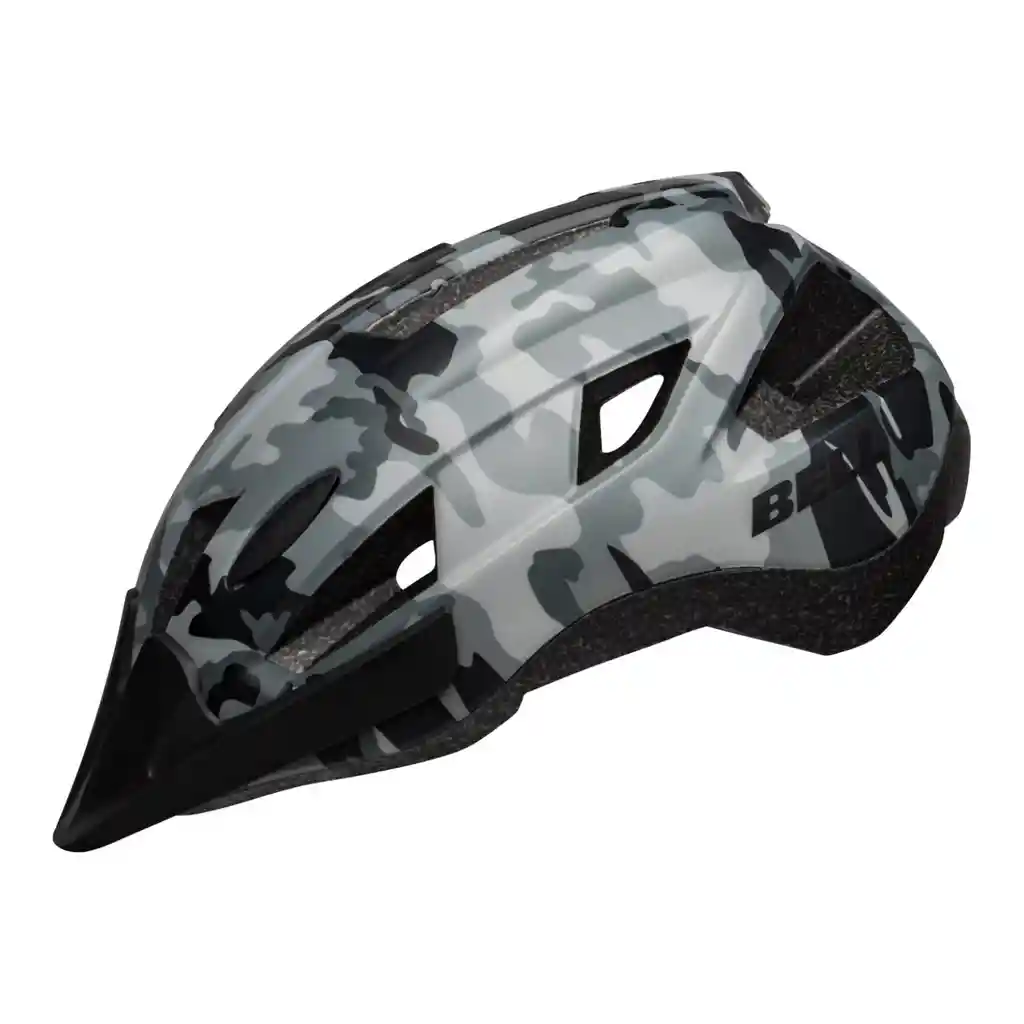 Casco Bicicleta Bell Strat Hc, Mtb, Ajuste Ergonómico/camuflado-talla-s/m