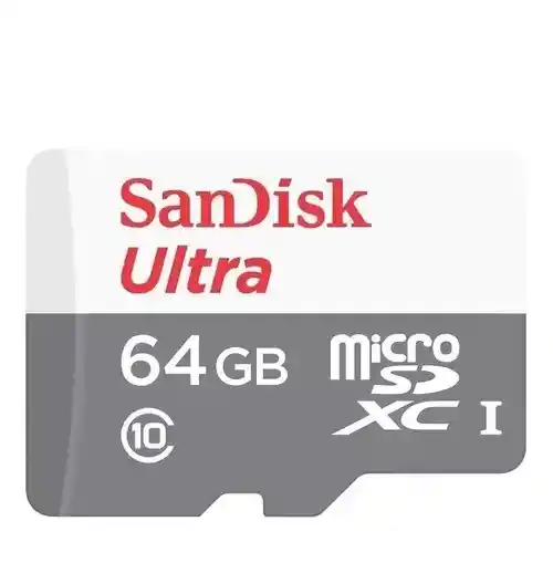 Tarjeta De Memoria Sandisk Sdsqunr-064g-gn3ma Ultra Con Adaptador Sd 64gb