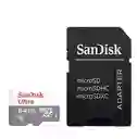 Tarjeta De Memoria Sandisk Sdsqunr-064g-gn3ma Ultra Con Adaptador Sd 64gb