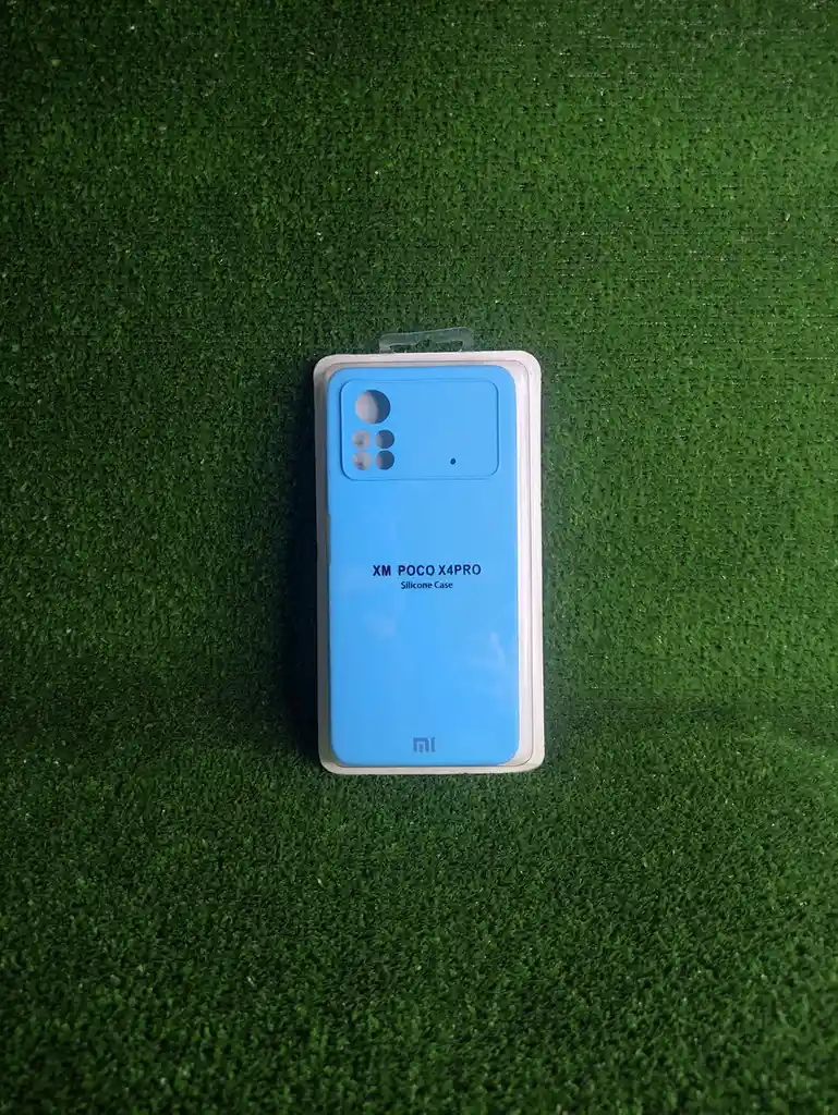 Xiaomi Redmi Poco X4 Pro| Forro Protector| Silicone Case |azul Capri|xiaomi | Carcasa | Funda | Anti Humedad