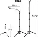 Soporte Base Para Micrófono + Bolso, Paral Altura Ajustable