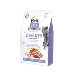Brit Care Cat Sterilized Weight Control Fresh Duck And Turkey X 2kg