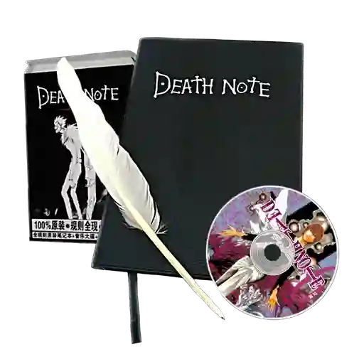 Libreta Death Note Con Cd Cuaderno Death Note Anime 22cm