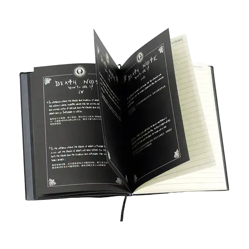 Libreta Death Note Con Cd Cuaderno Death Note Anime 22cm