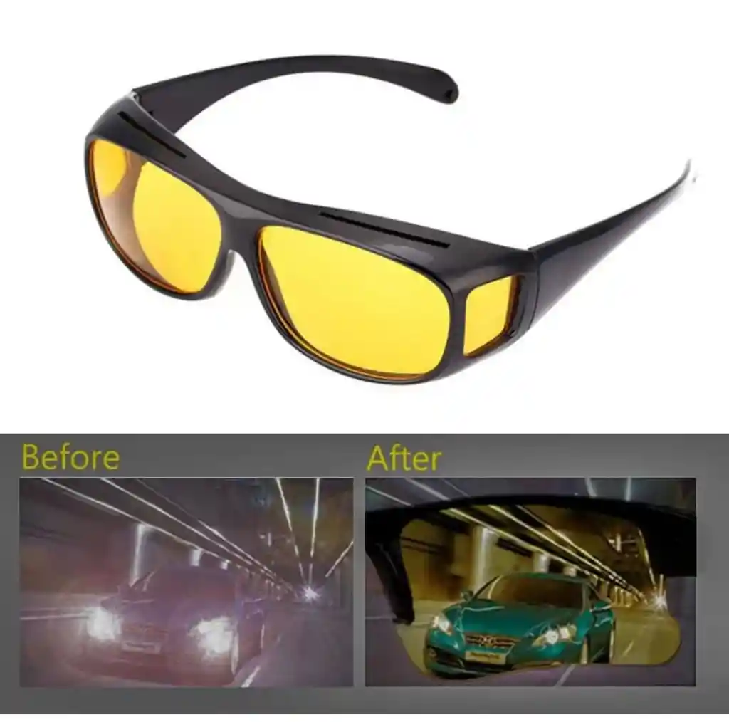 Gafas De Conduccion Vision Nocturna Lentes Hd Uv