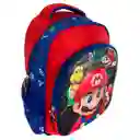 Kit X3 Morral Maleta Mediano + Lonchera + Cartuchera Niños Mario Jle