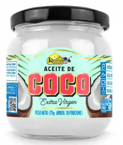Aceite De Coco Extra Virgen 175g Karavansay