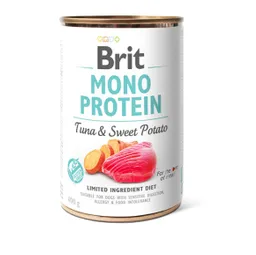 Brit Perro Lata Mono Protein Atun Y Papa Dulce X 400gr