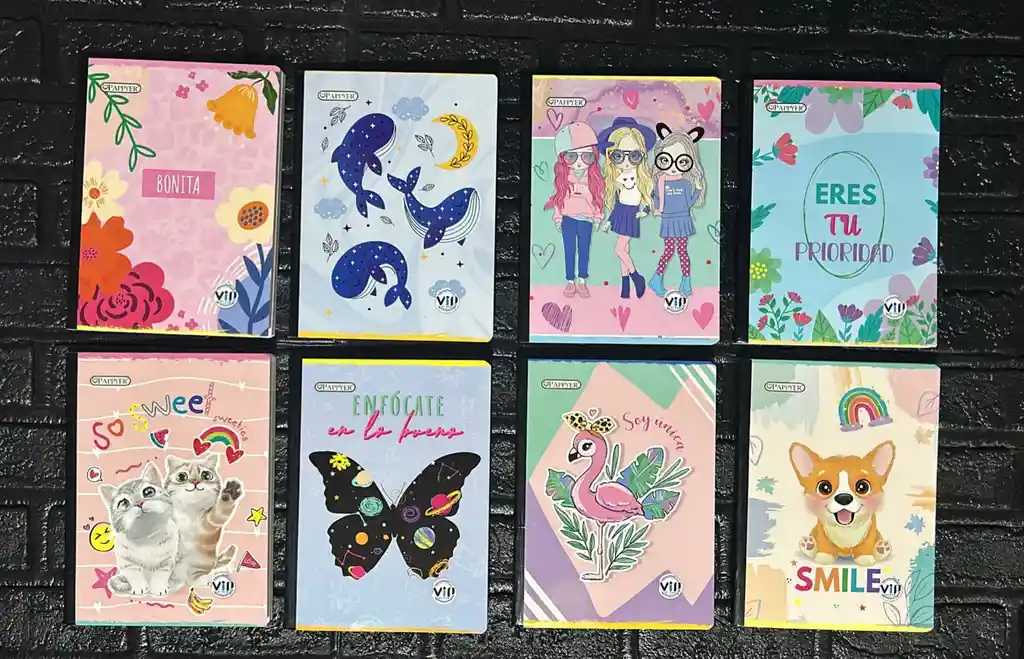 Cuaderno Cosido Cuadros 100 Hojas Dama Sencillo Cod.40361
