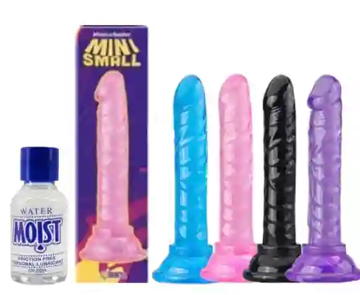 Dildo Consolador Mini Small+lubricante Neutro