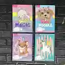 Cuaderno Cosido ((mi Primer Cuderno B )) Cuadros Grandes 100 Hojas Dama Sencillo Cod.a861