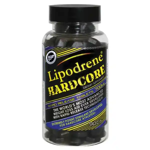 Lipodrene Hardcore Negro 90 Capsulas