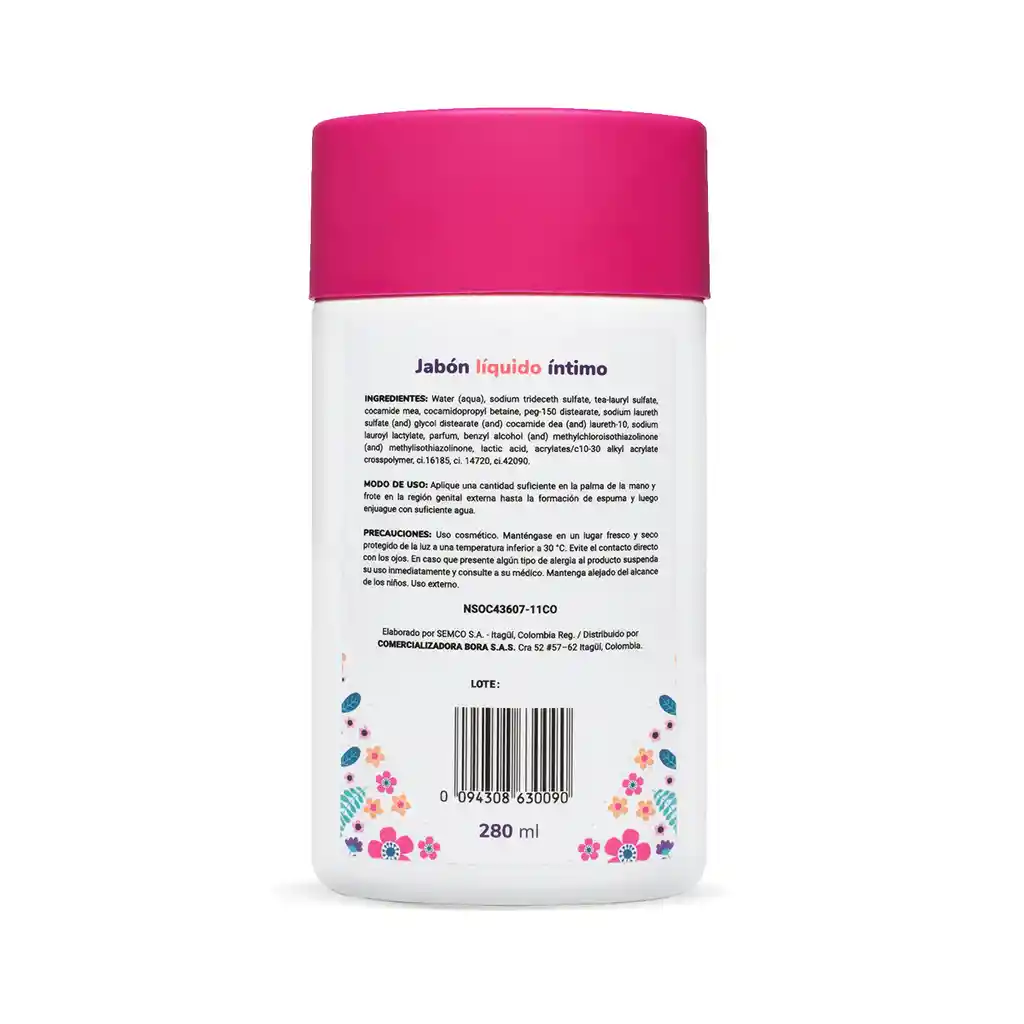 Jabón Íntimo Femenino Uva X 270 Ml