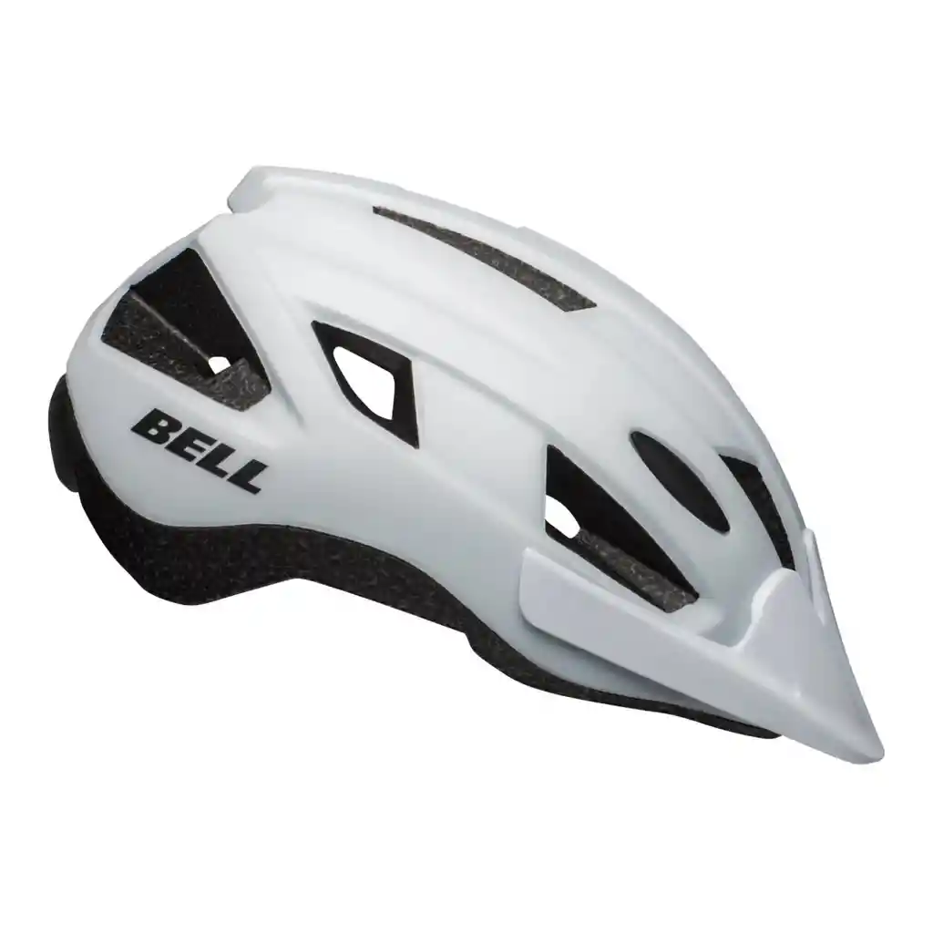 Casco Bicicleta Bell Strat Hc, Mtb, Ajuste Ergonómico/blanco-talla-s/m