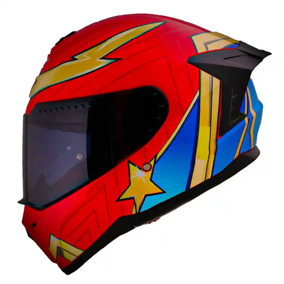 Casco Dc Integral Extreme Wonder Woman Brillante M