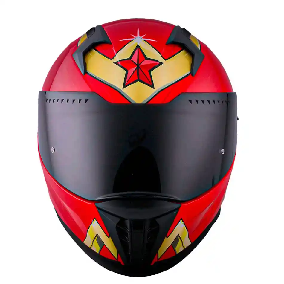 Casco Dc Integral Extreme Wonder Woman Brillante M
