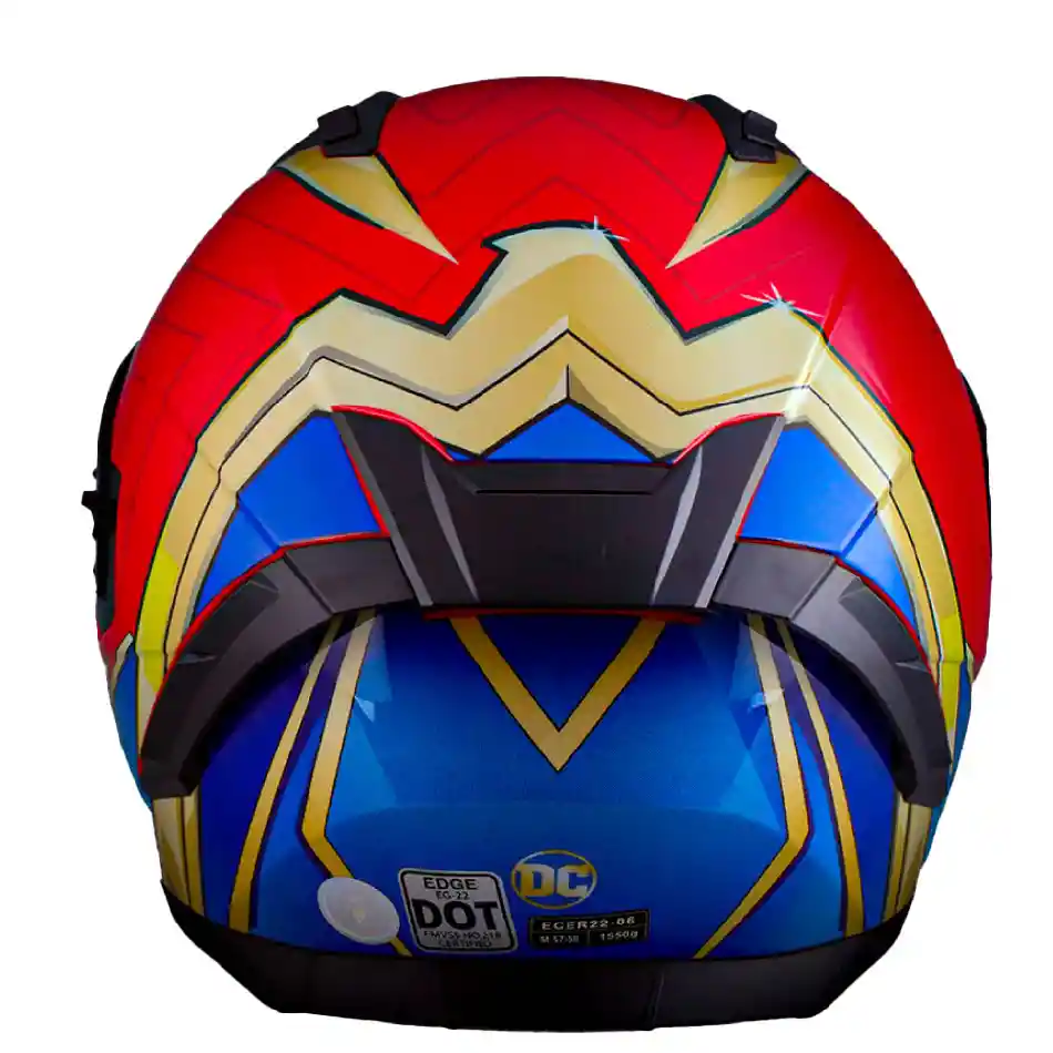 Casco Dc Integral Extreme Wonder Woman Brillante M