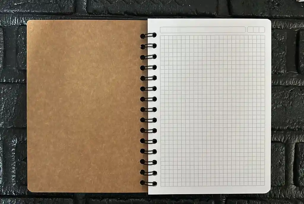 Cuaderno Argollado Cuadros 100 Hojas Caballero Cod.a96