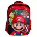 Morral Maleta Grande Diseño Mario Bros Niños Lona Jle